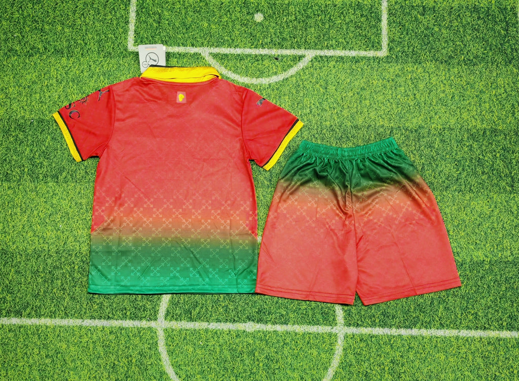 AC Milan 2024/25 x Off-White Fourth Kit Set Kids - Red