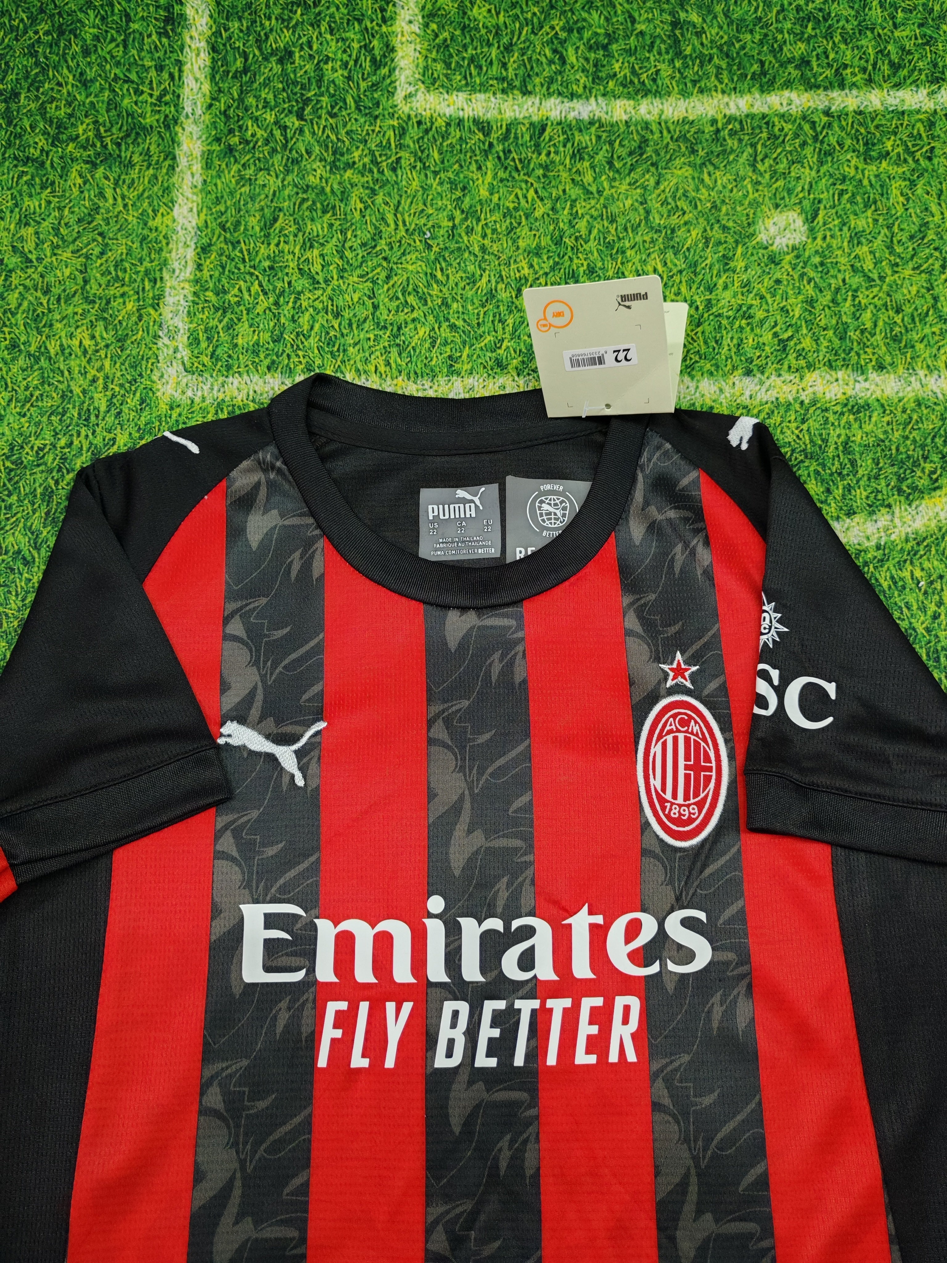 AC Milan 2025/26 Home Kit Set Kids
