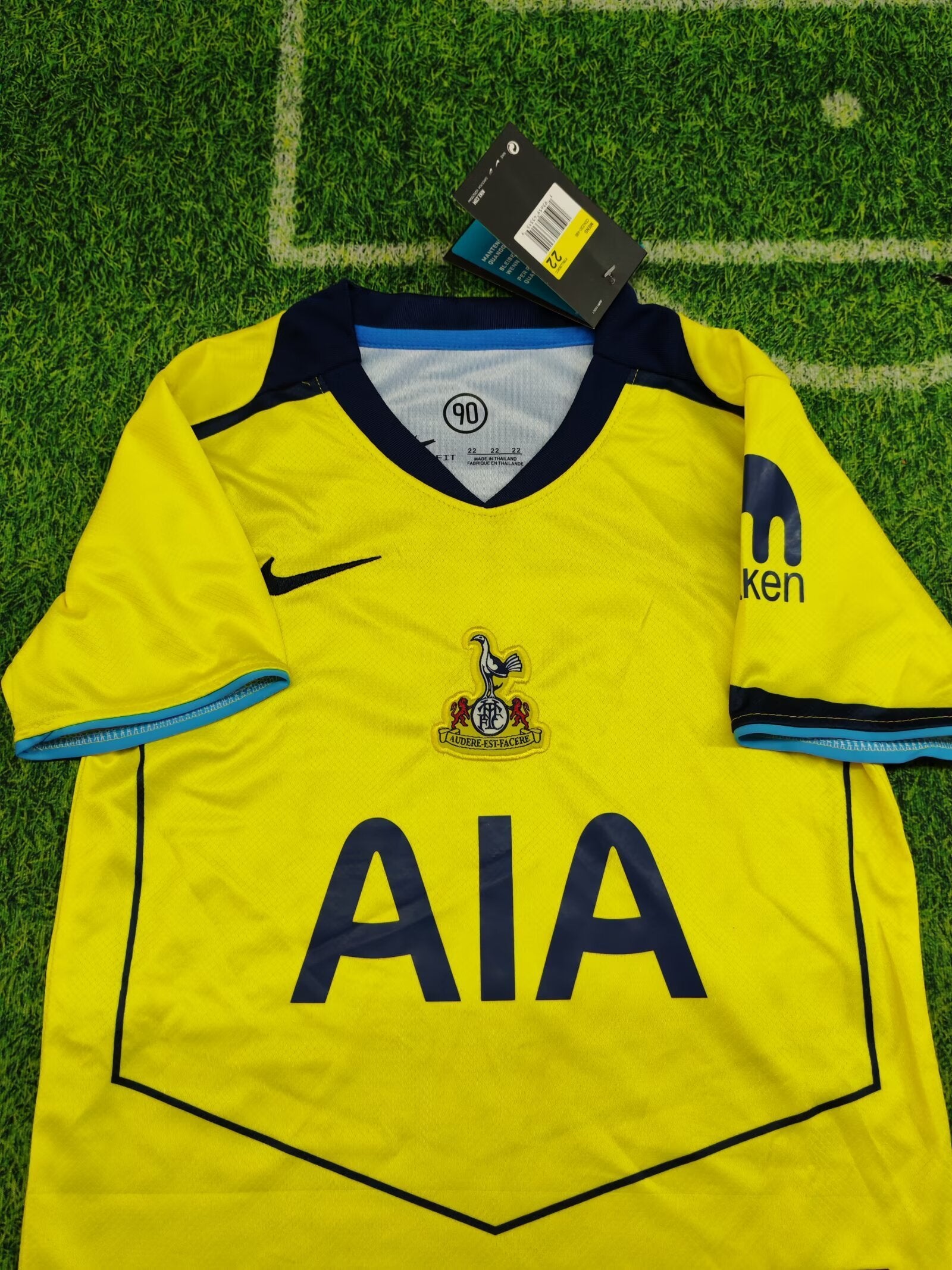Tottenham Hotspur 2025/26 Third Kit Kids – Yellow