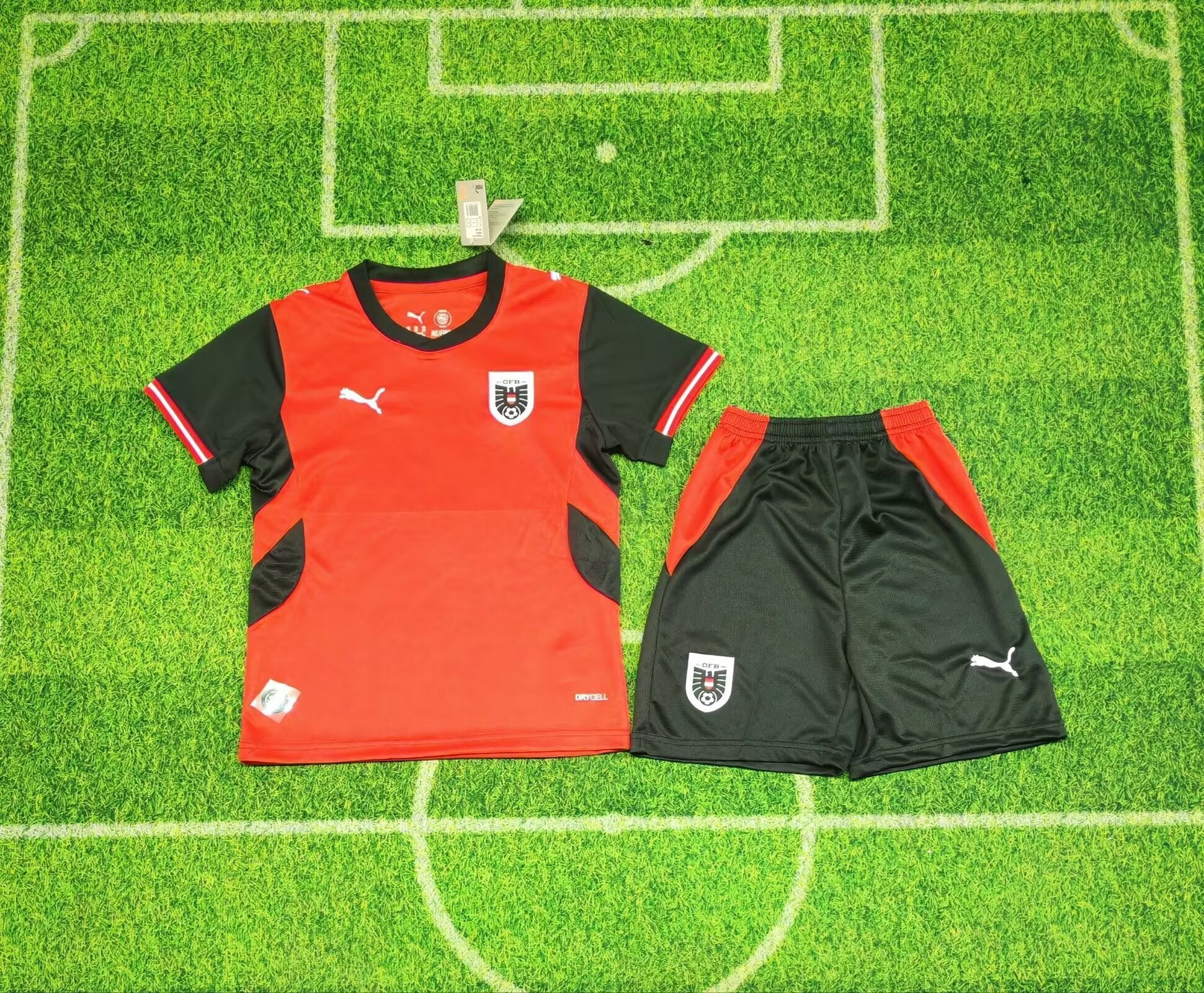 Austria 2025/26 Home Kit Set Kids