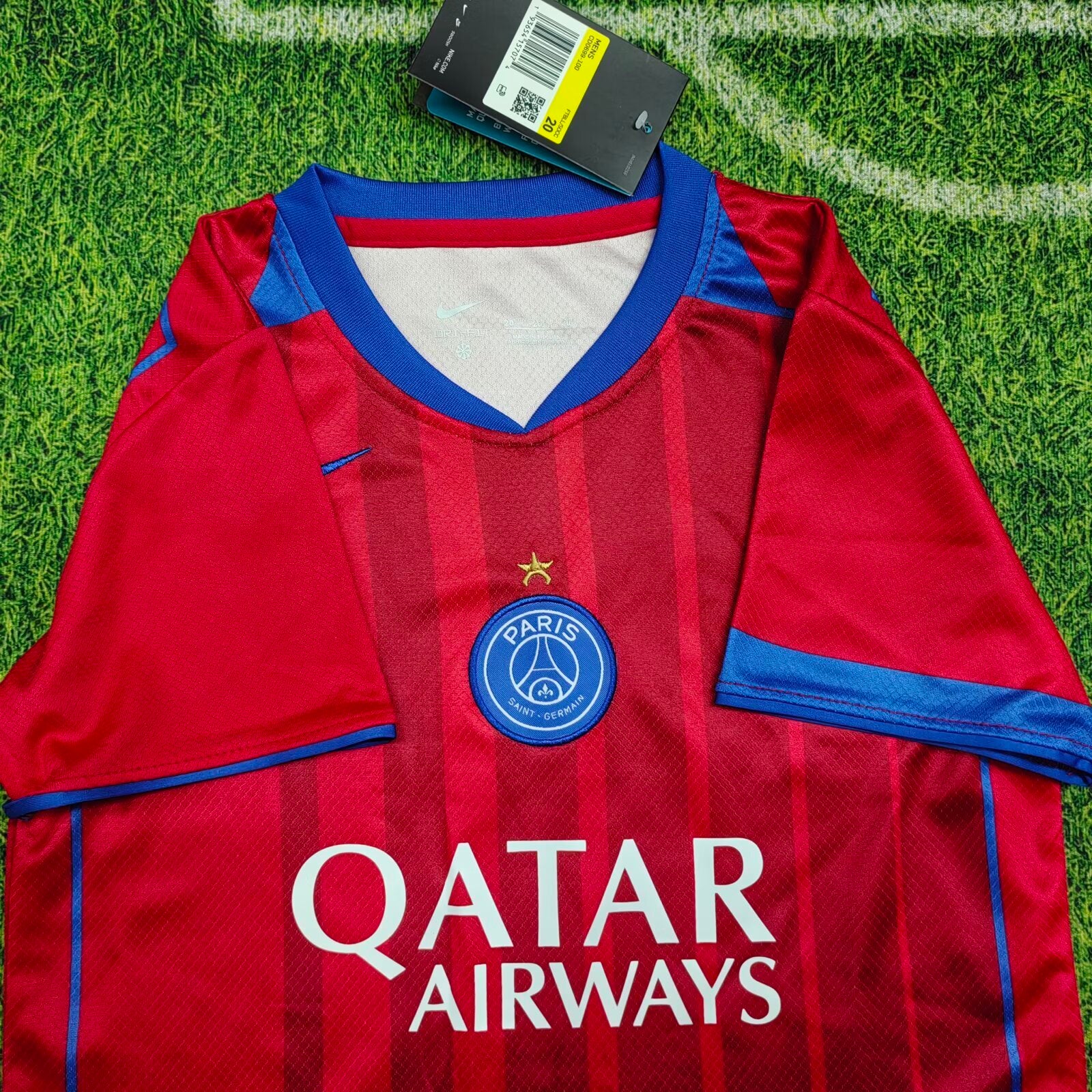 Paris Saint-Germain Third Kit 2025/26 Kids – Red/Blue
