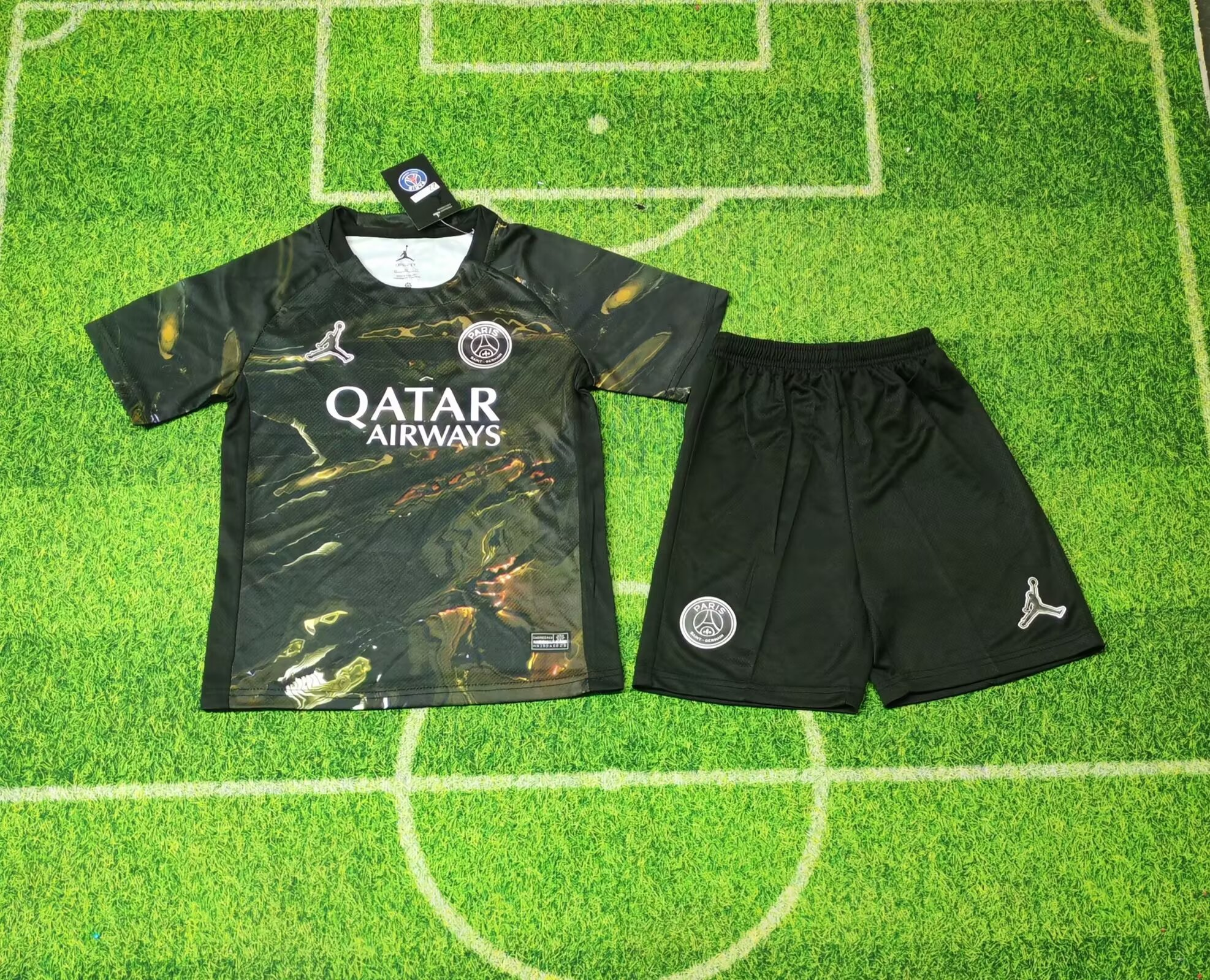 Paris Saint-Germain Special Night Edition Kit 2025/26 Kids – Dark Green