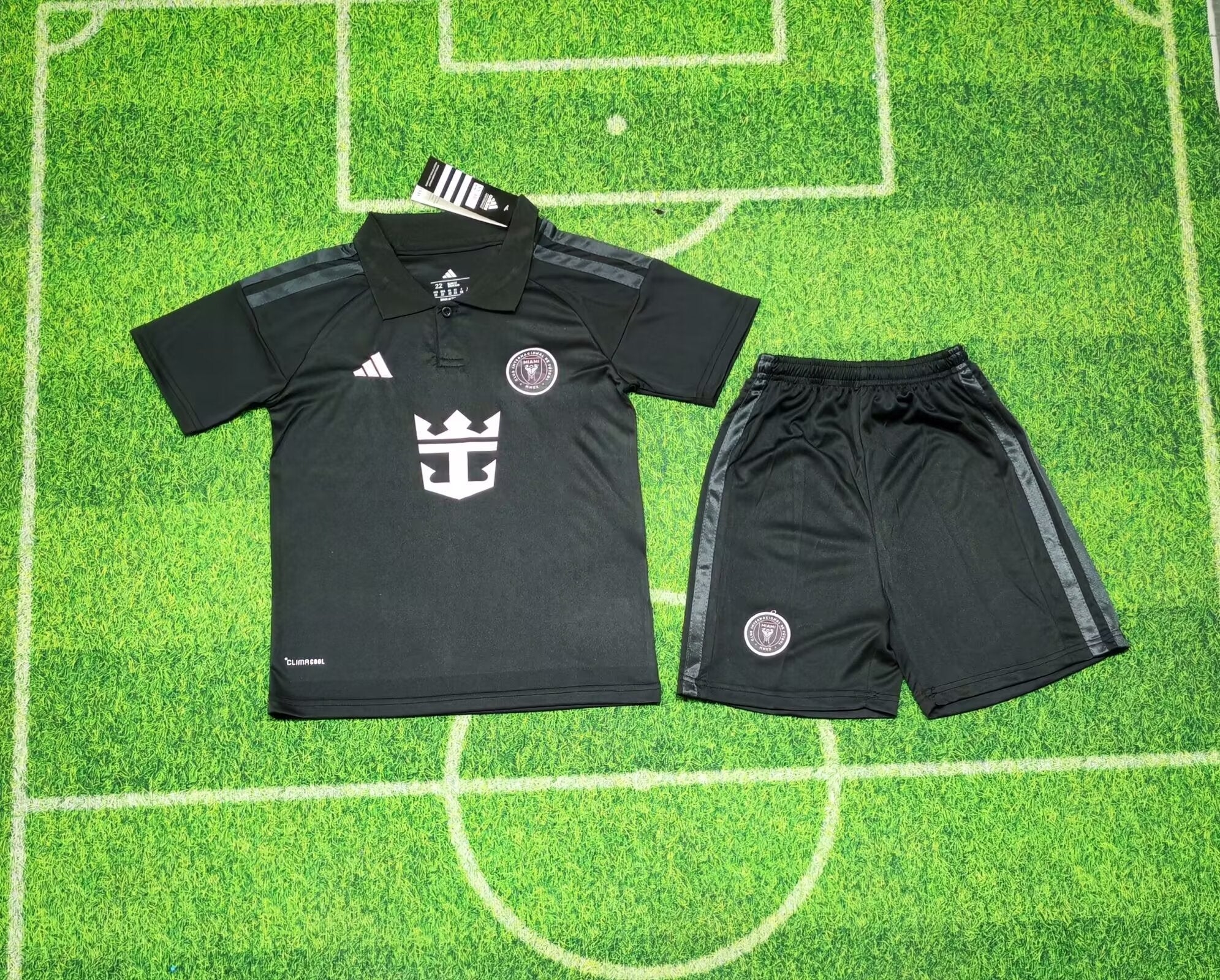 Inter Miami CF 2026/27 Away Kit Kids – Black