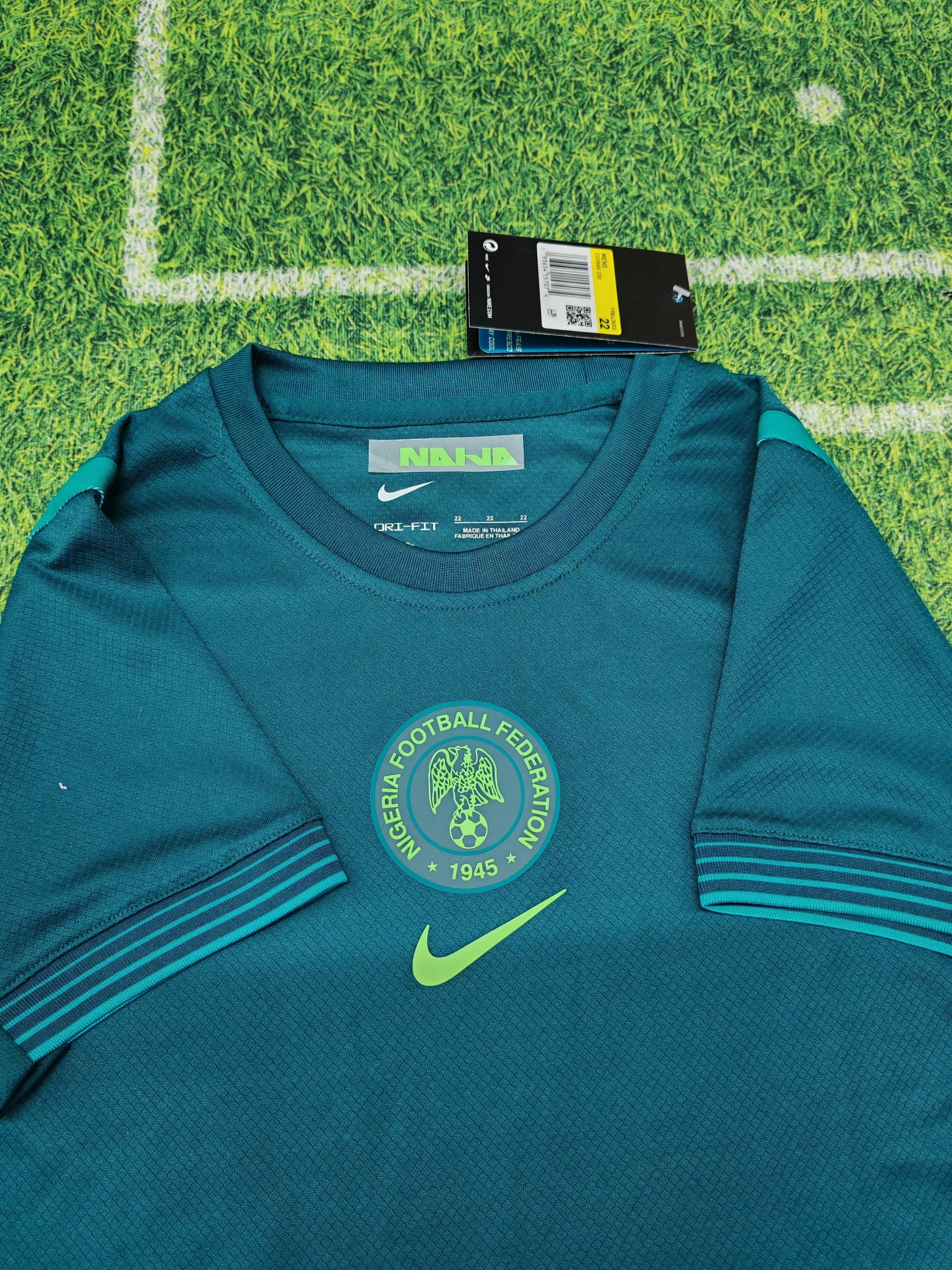 Nigeria 2025/26 Green Away Kit Kids