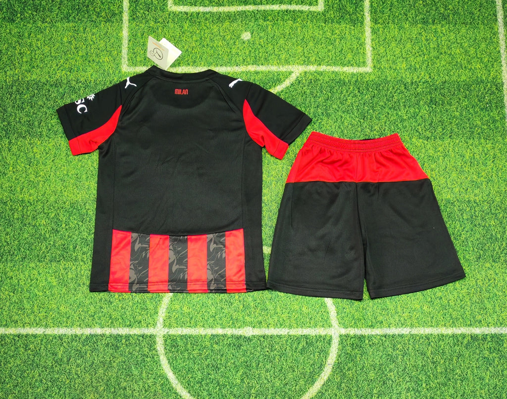 AC Milan 2025/26 Home Kit Set Kids