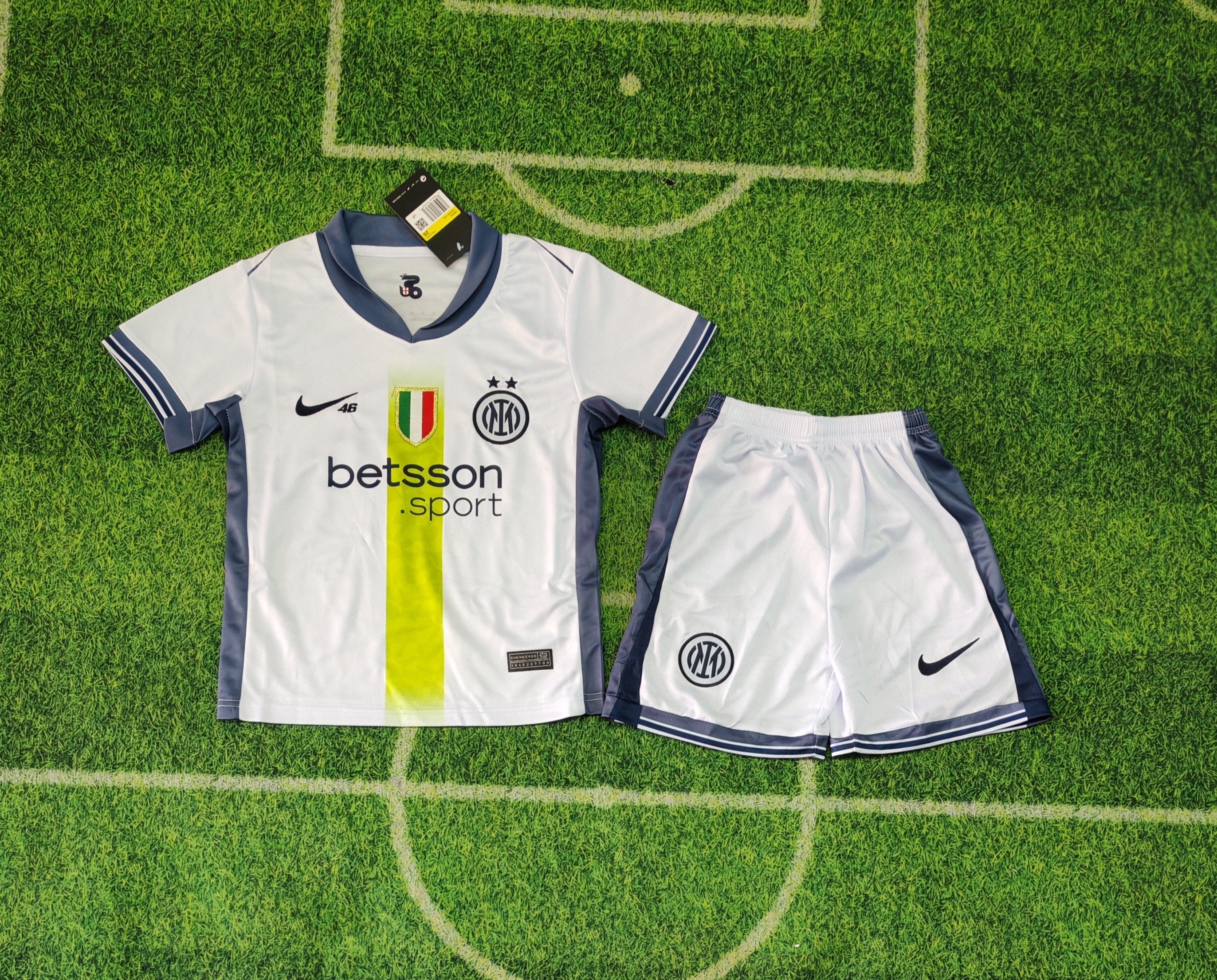 Inter Milan 2024/25 Valentino Rossi Special Edition Kit Set Kids