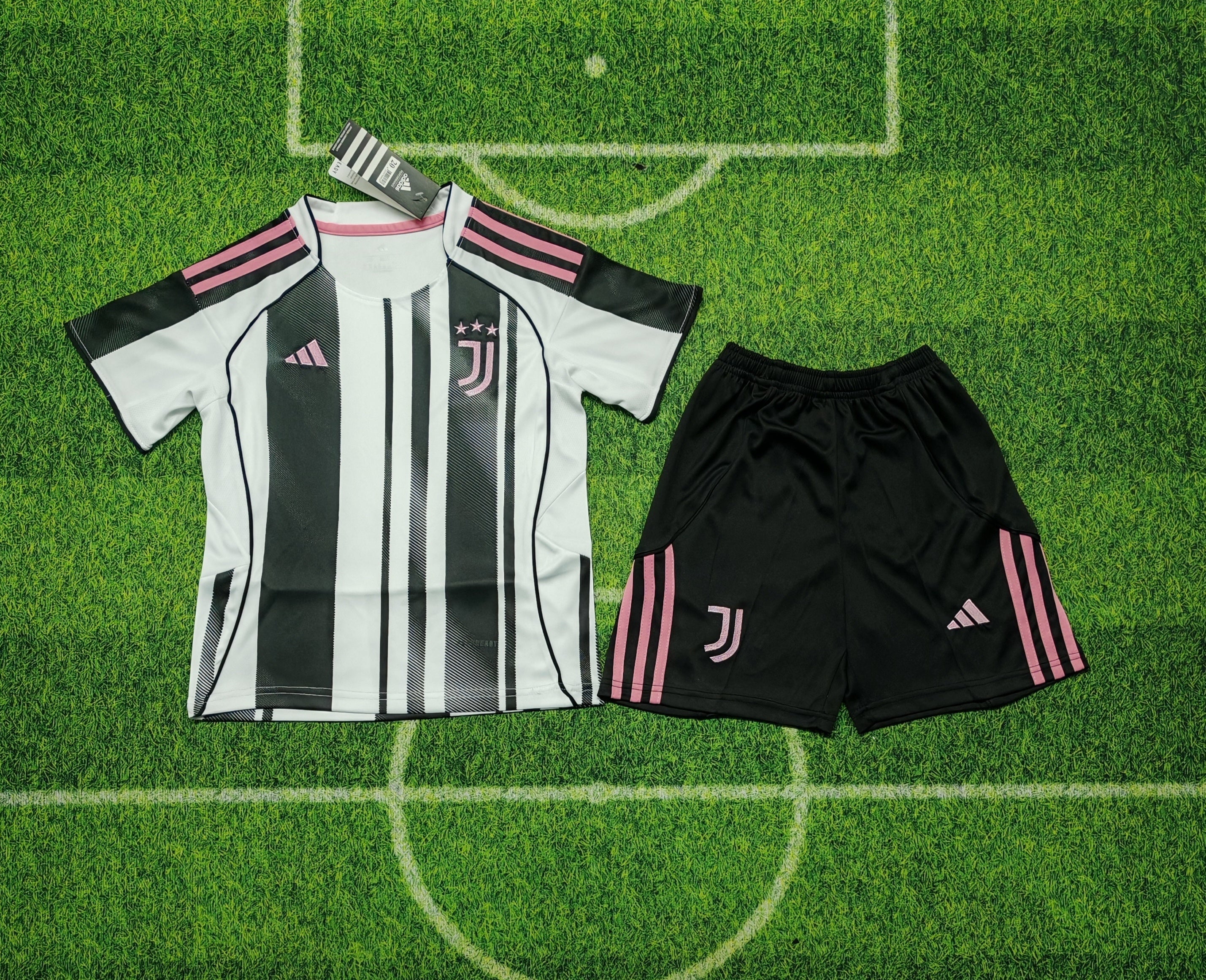 Juventus 2025/26 Home Kit Set Kids