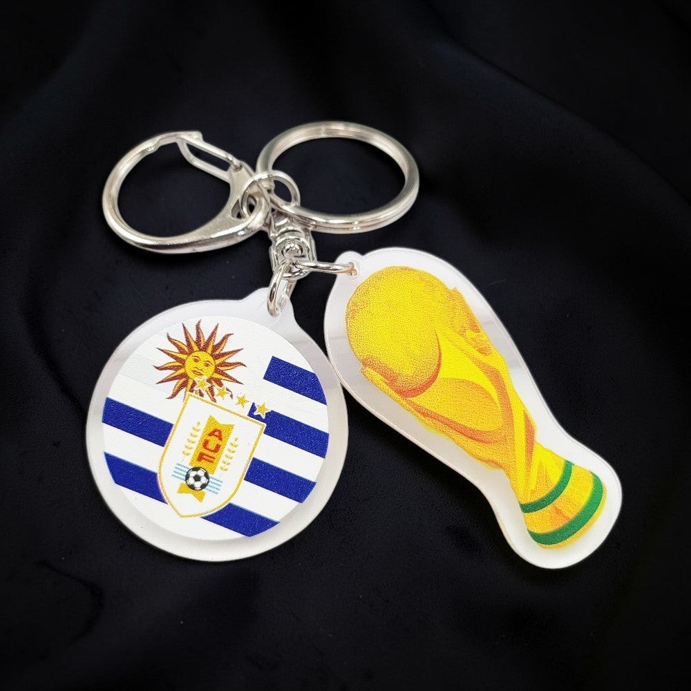 Uruguay Keychain Set
