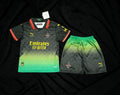 AC Milan 2024/25 x Off-White 4th Kit Set Kids - Black