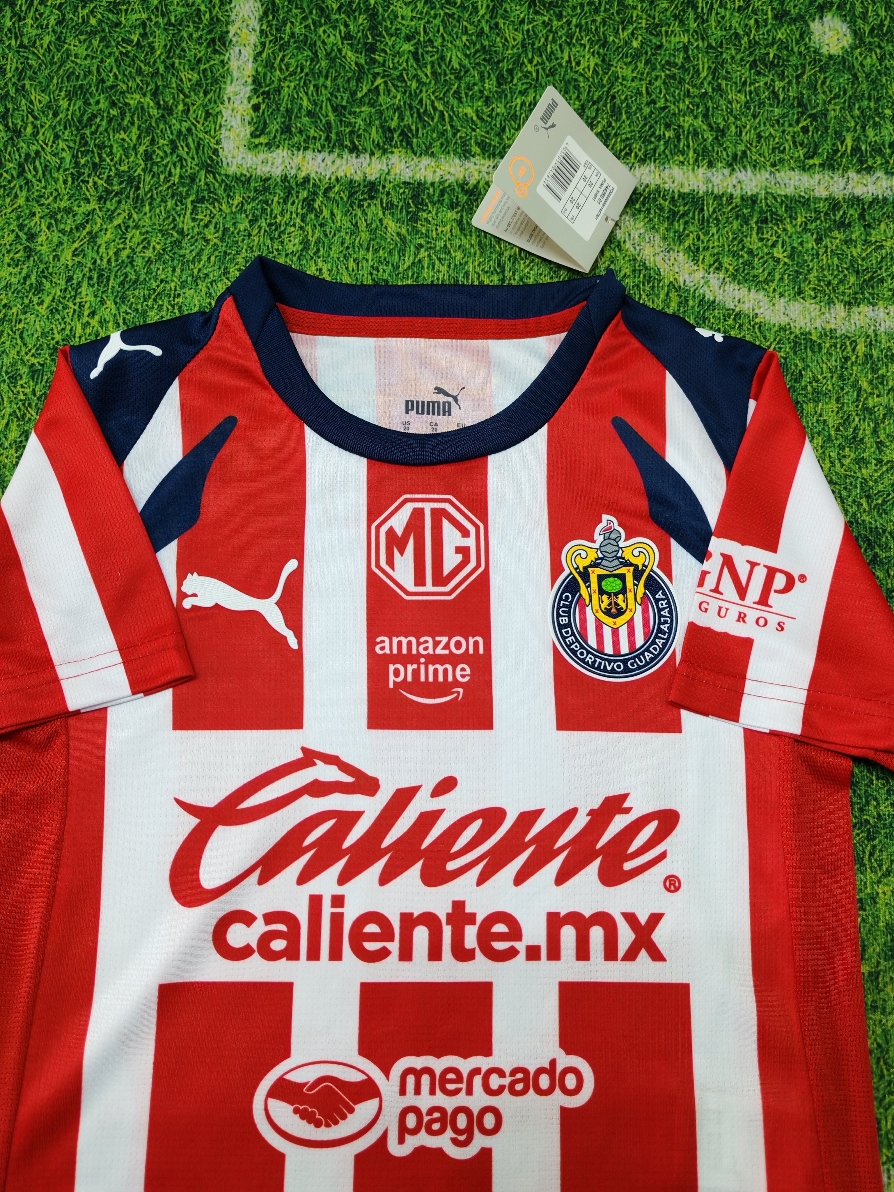 Chivas Guadalajara Home Kit 2025/26 Kids – Red/White