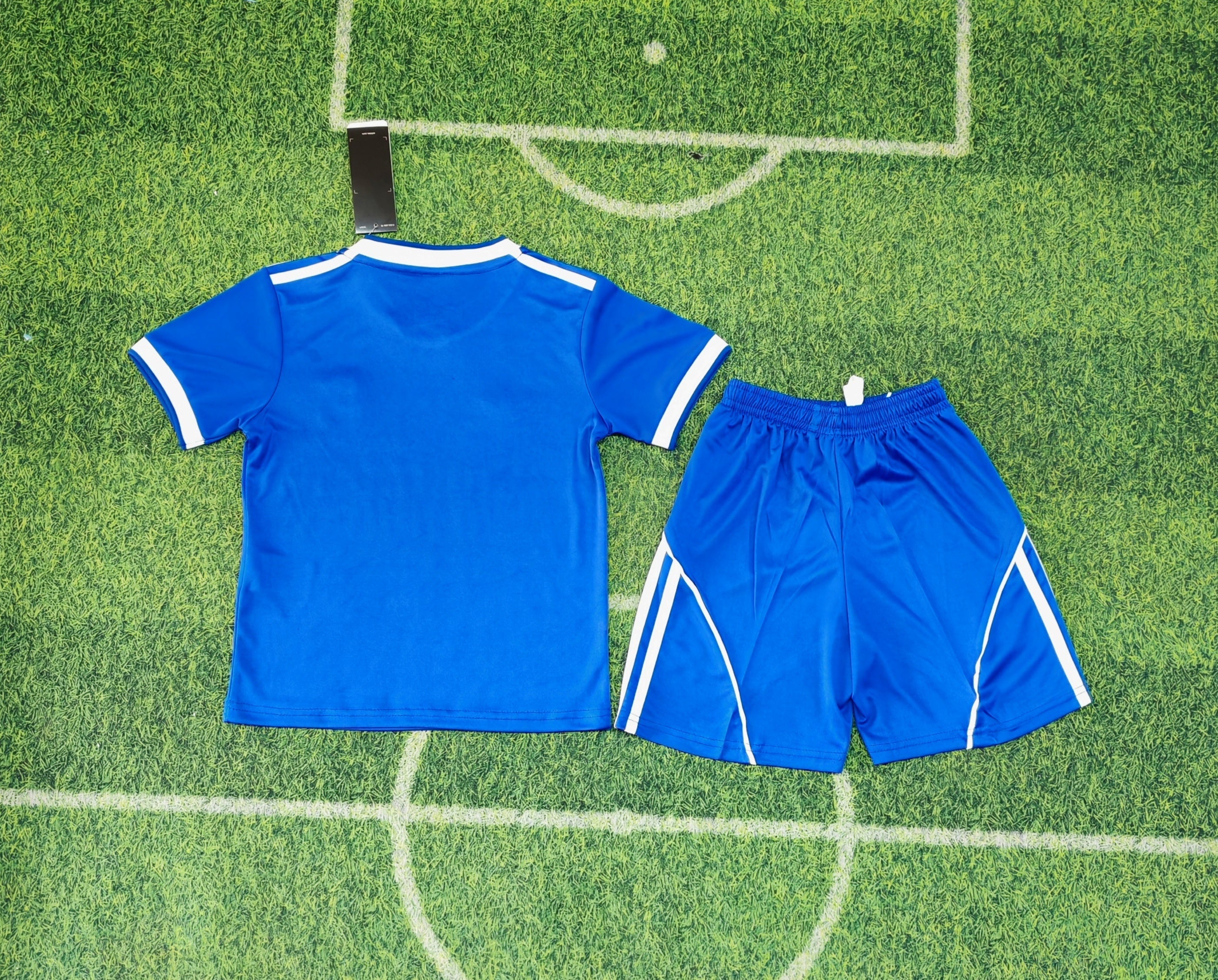 Real Madrid 25/26 Away Kids Kit – Blue