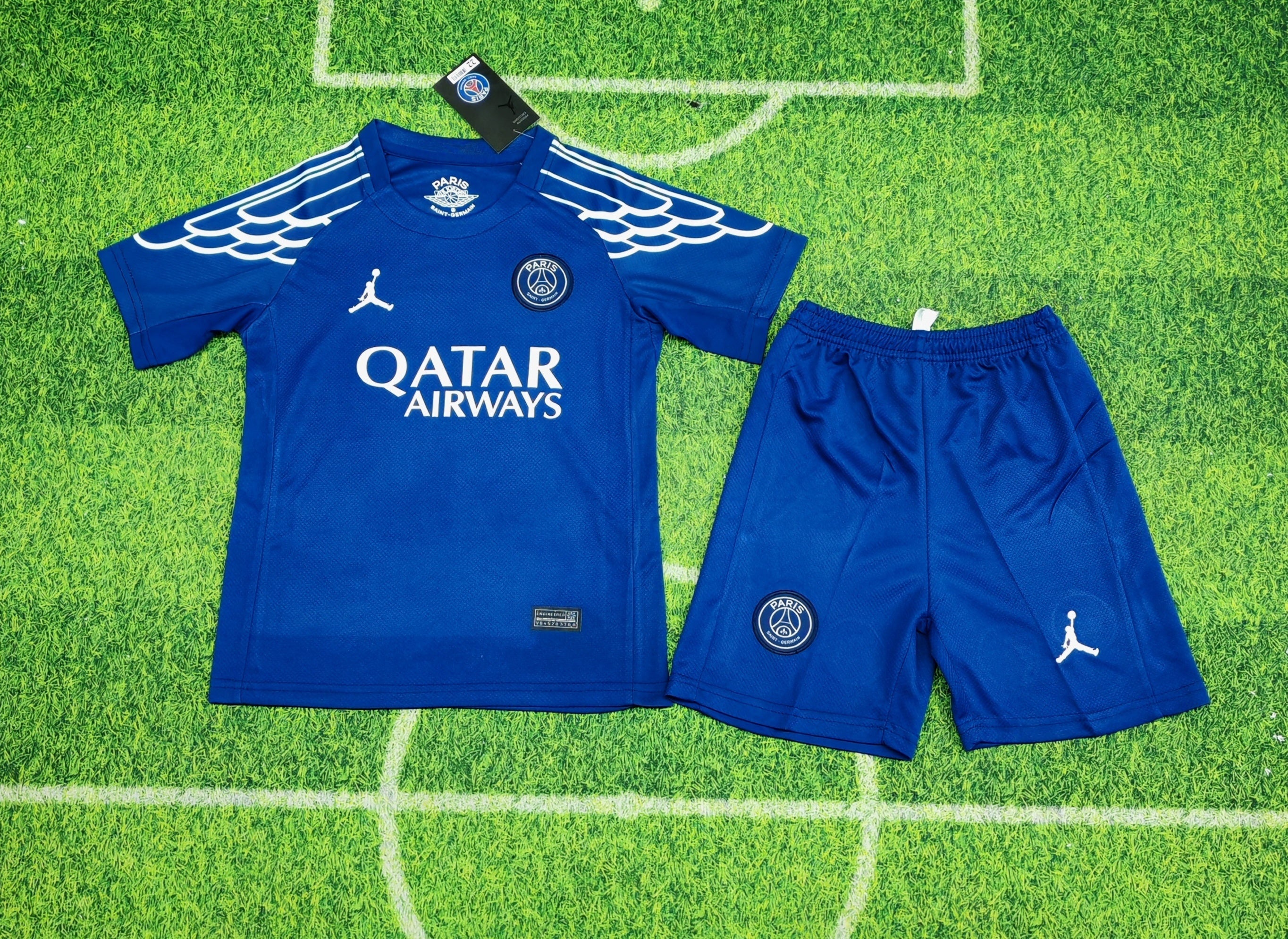 Paris Saint-Germain Fourth Kit 2024/25 Kids – Blue