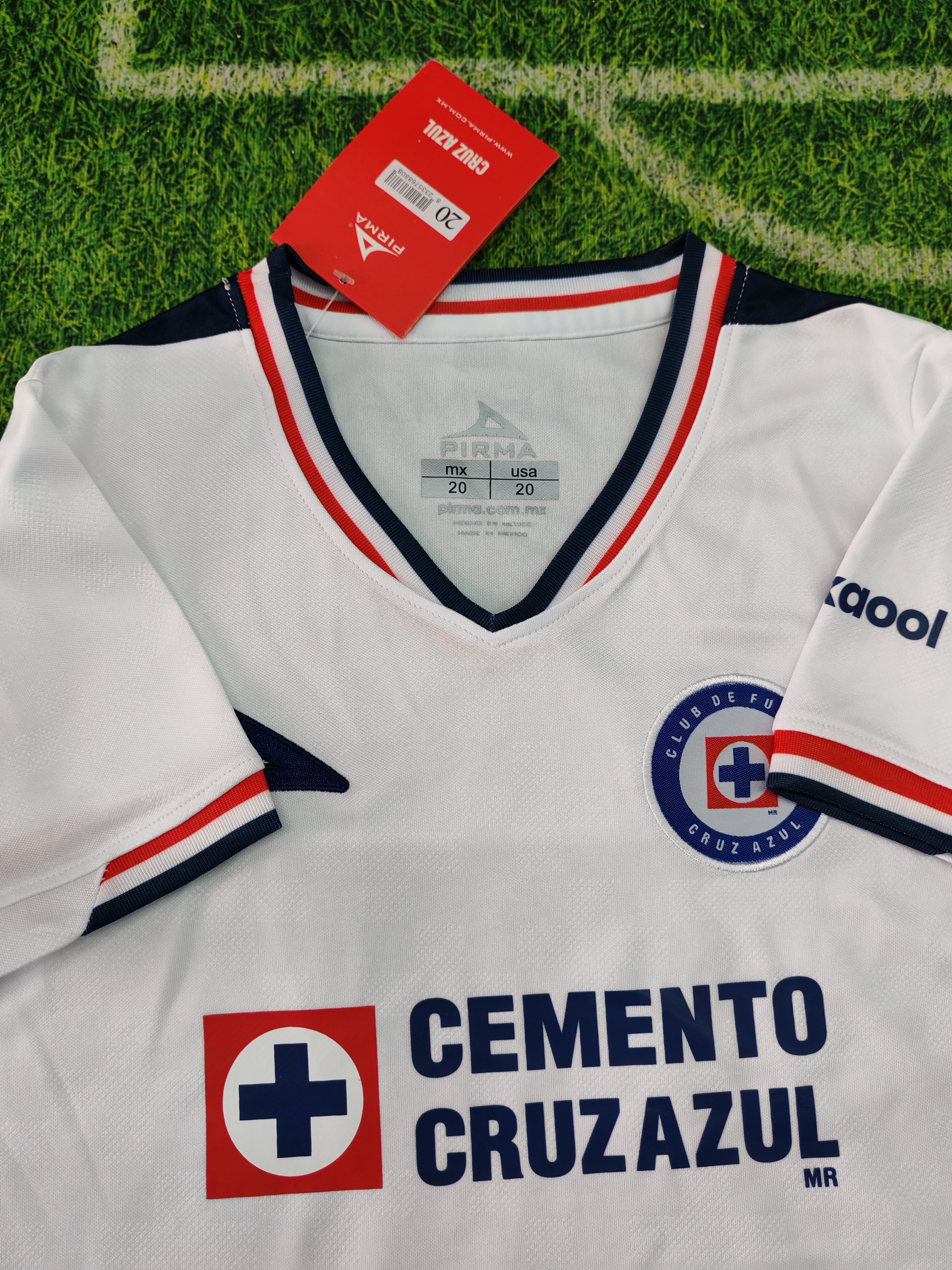 Cruz Azul Away Kit 2025/26 Kids – White/Blue