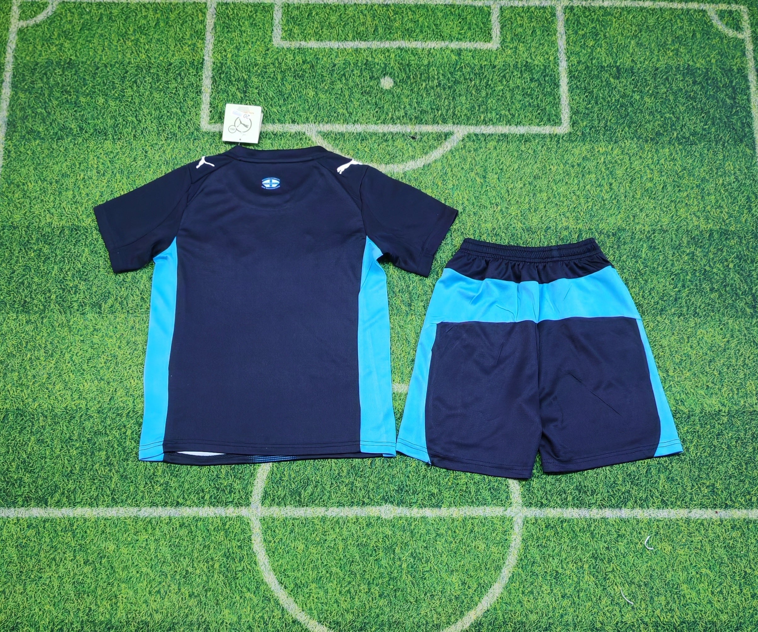 Olympique Marseille Away Kit 2025/26 Kids – Navy/Blue