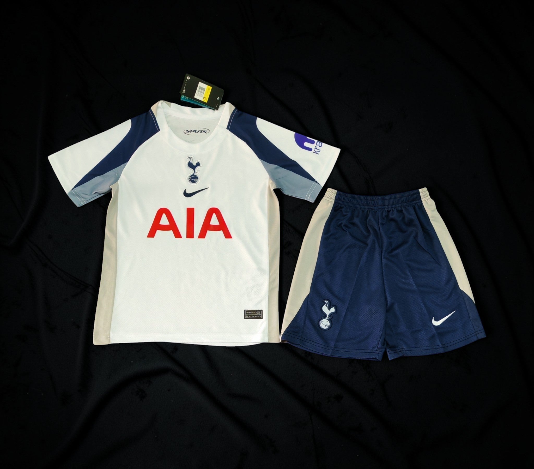 Tottenham Hotspur 2025/26 Home Kit Kids – White