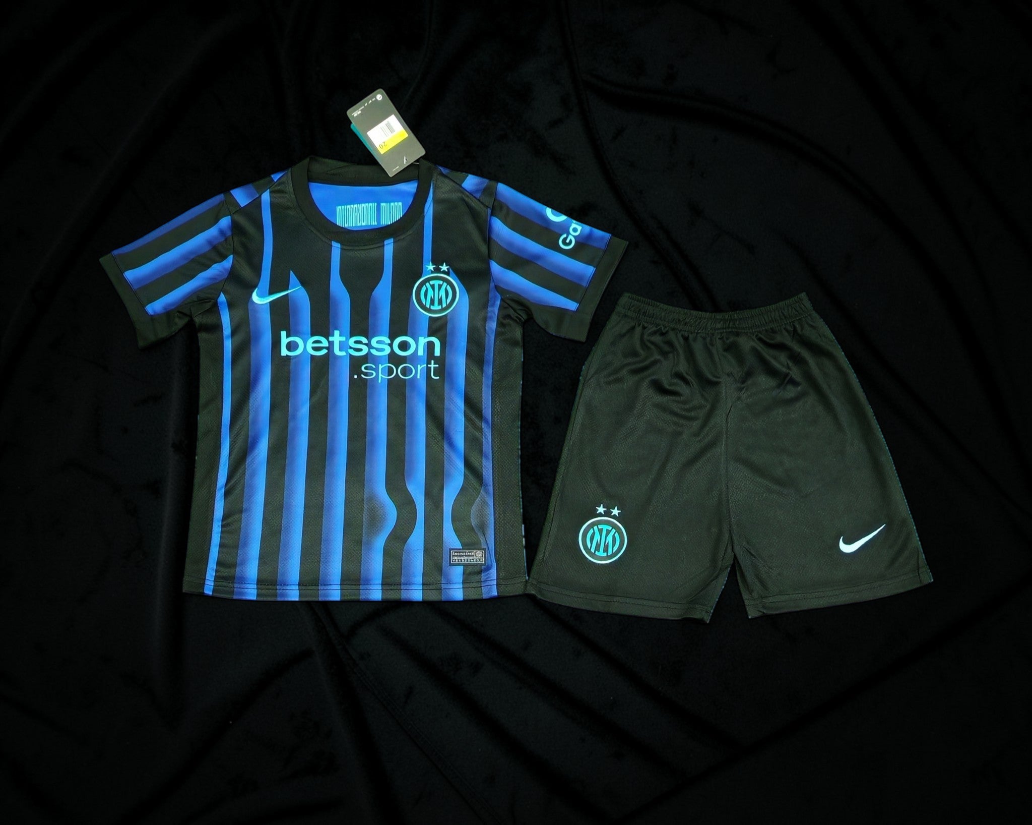 Inter Milan 2025/26 Home Kit Set Kids