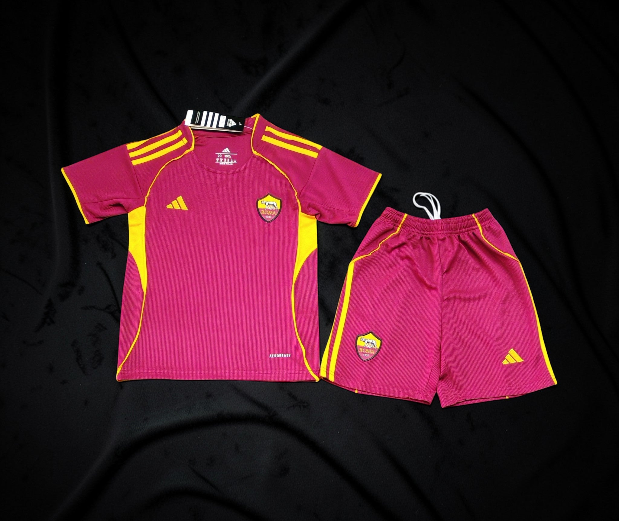 AS Roma 2025/26 Home Kit Set Kids