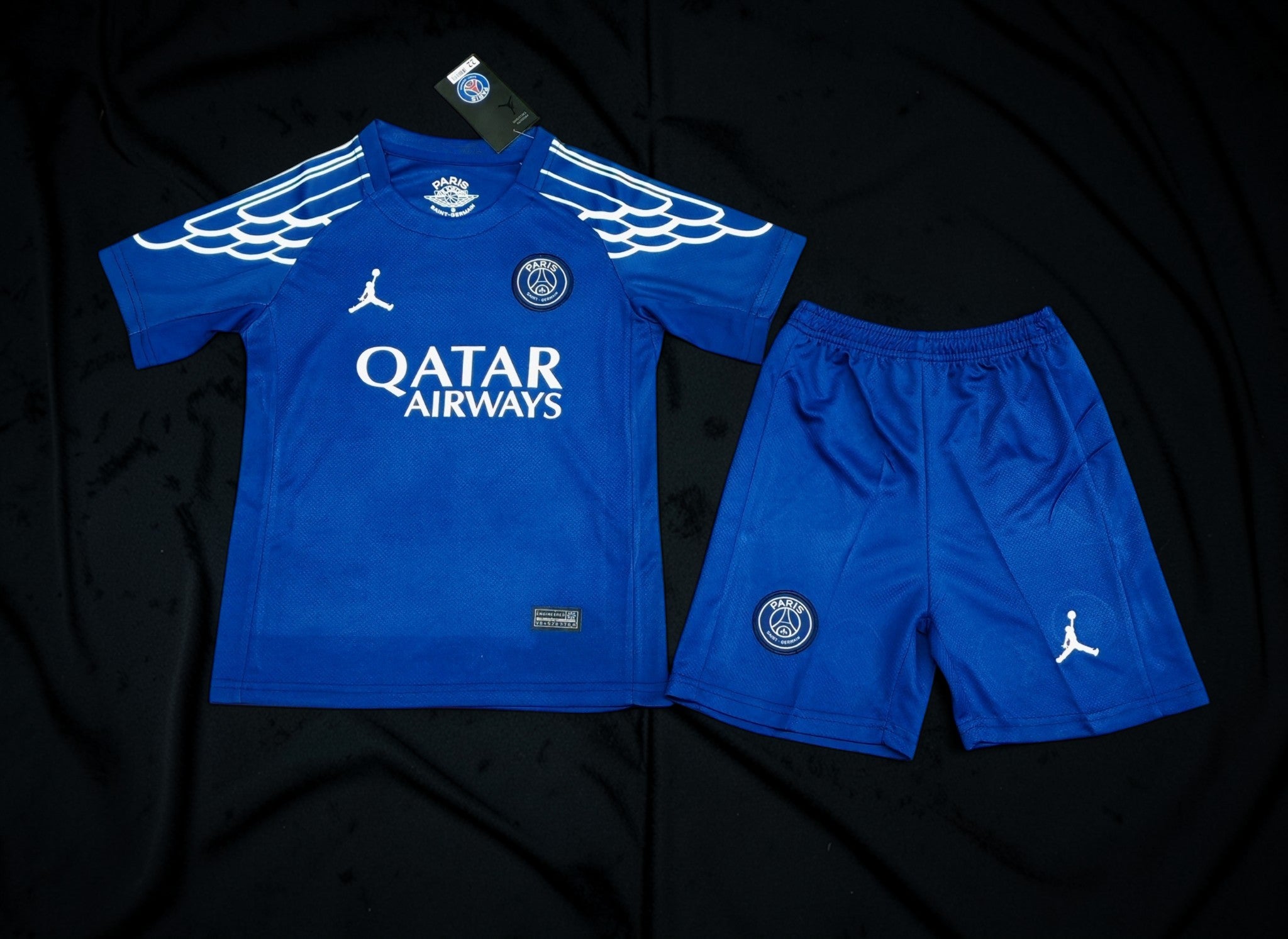 Paris Saint-Germain Fourth Kit 2024/25 Kids – Blue